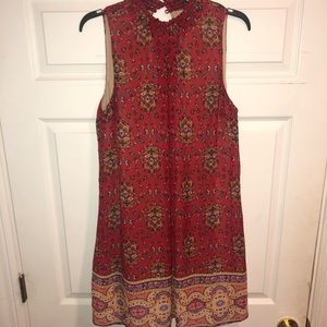 High Neck Summer Dress